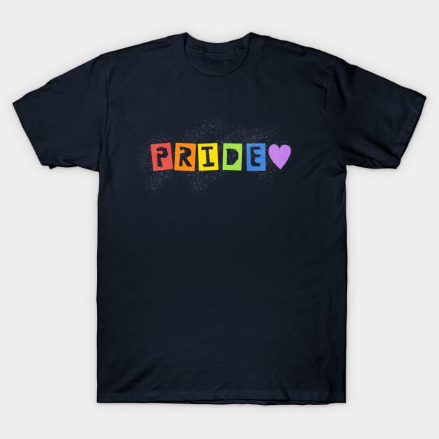 lgbt pride T-Shirt by minimalist studio